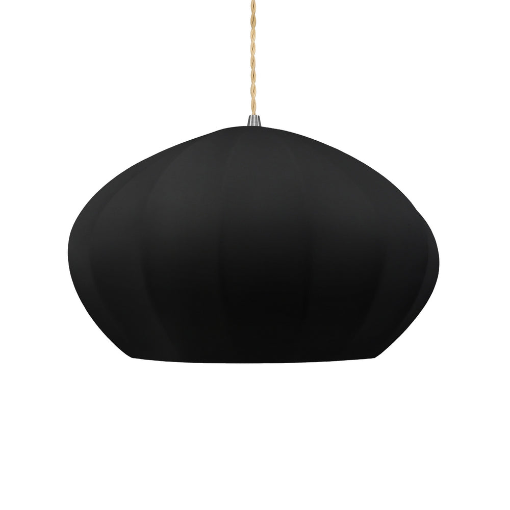 Justice Designs - CER-6605-CBGD-NCKL-BEIG-TWST - One Light Pendant - Radiance Collection - Brushed Nickel
