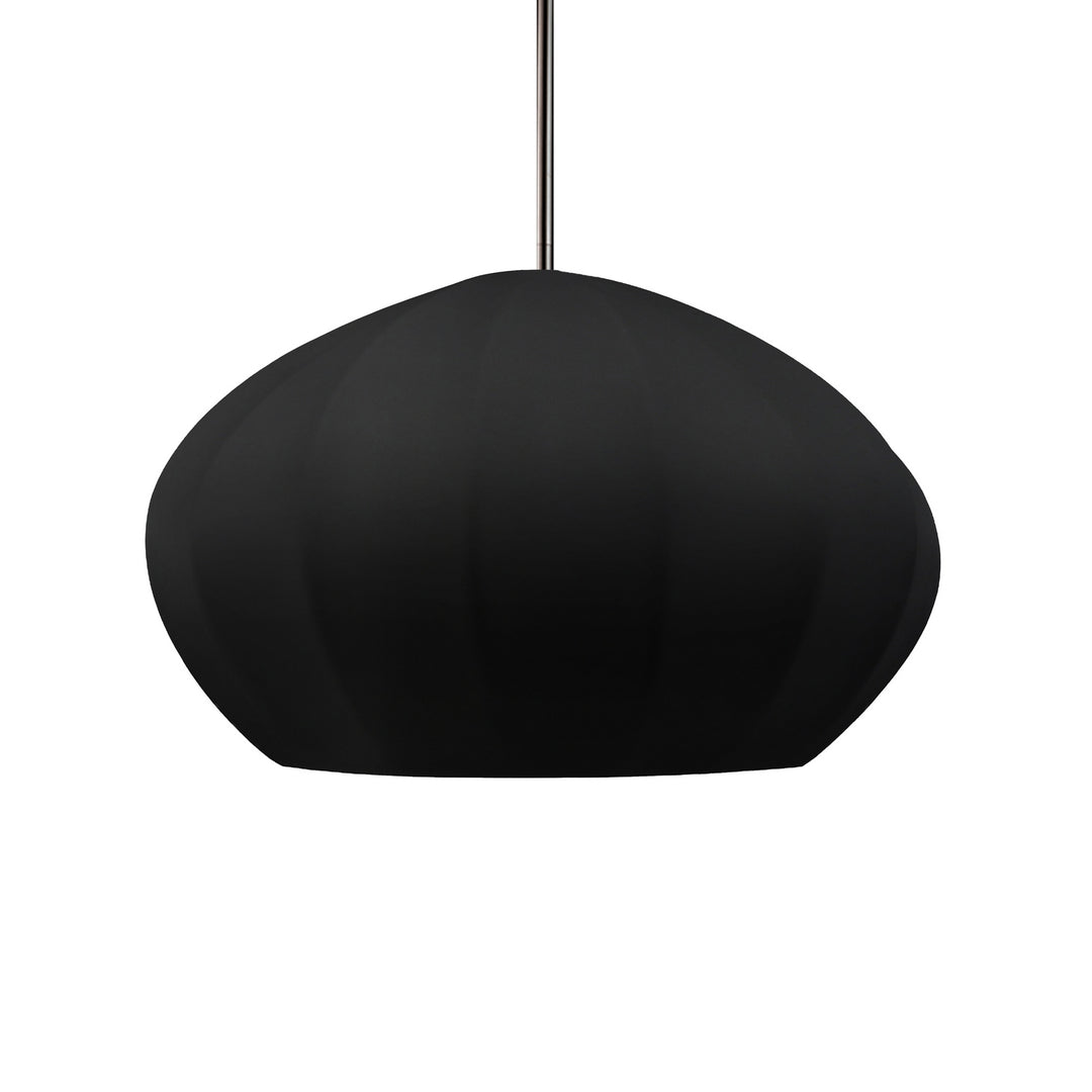 Justice Designs - CER-6605-CRB-CROM-RIGID - One Light Pendant - Radiance Collection - Polished Chrome