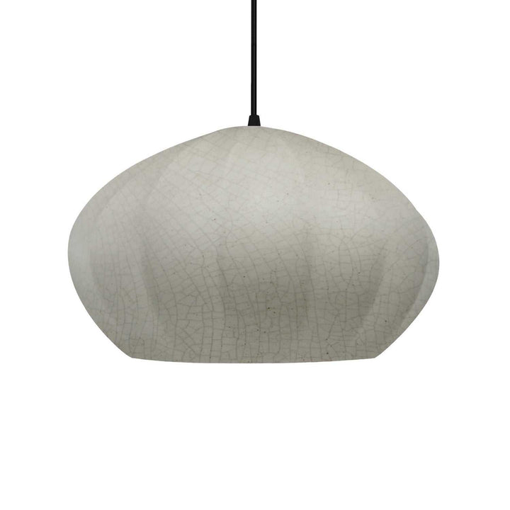 Radiance Collection One Light Pendant in Matte Black Justice Designs