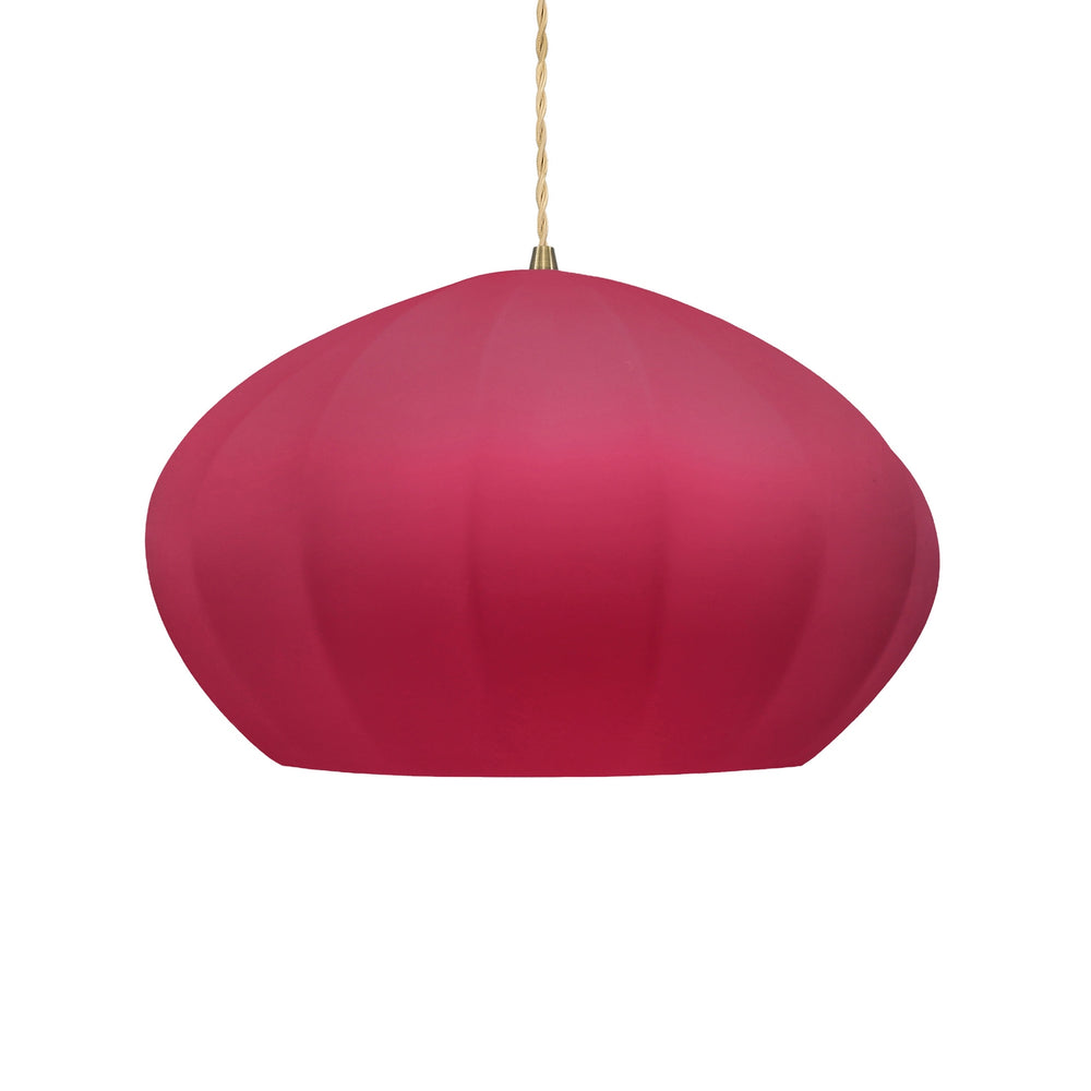 Justice Designs - CER-6605-CRSE-ABRS-BEIG-TWST - One Light Pendant - Radiance Collection - Antique Brass
