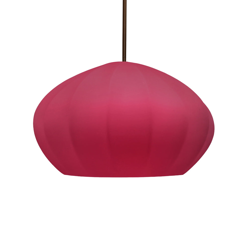 Justice Designs - CER-6605-CRSE-DBRZ-RIGID - One Light Pendant - Radiance Collection - Dark Bronze