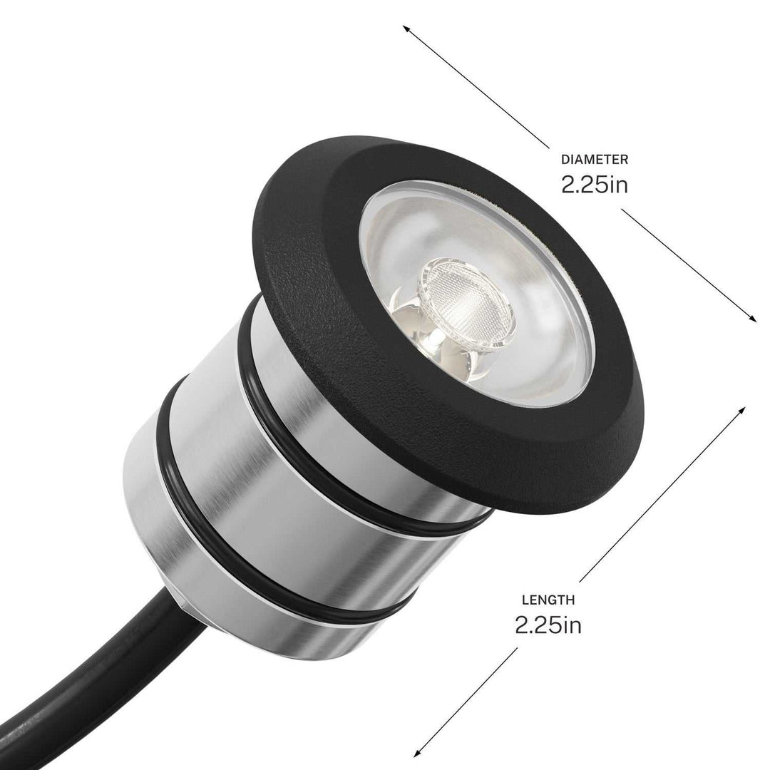 Kichler Canada - 16140BKB27 - LED Mini All-Purpose - Landscape Led - Black Brass