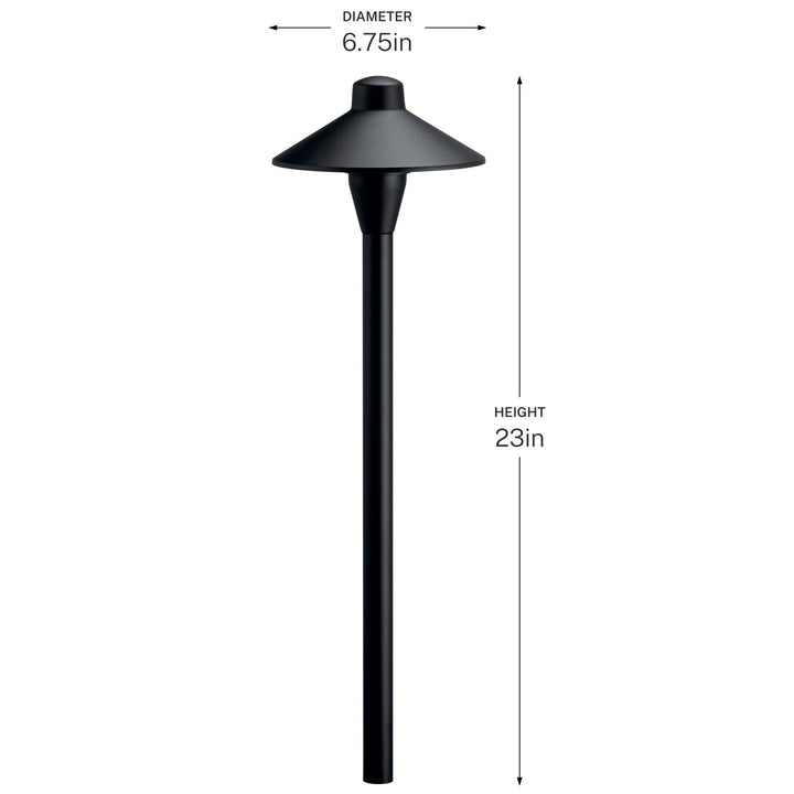 Kichler Canada - 15478BKB - LED Path Light - Black Brass