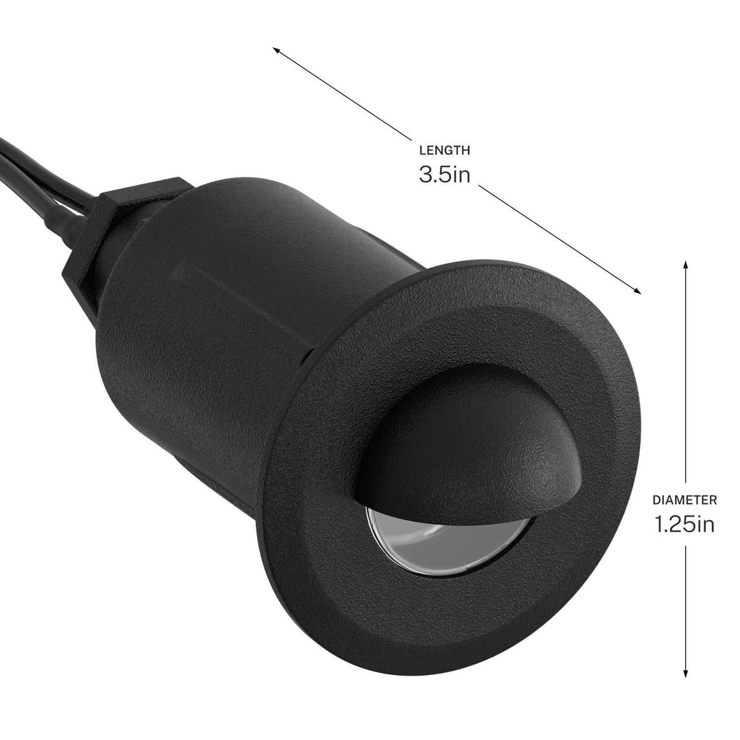 Kichler Canada - 15491BKB - LED Recessed with Cowl - Black Brass