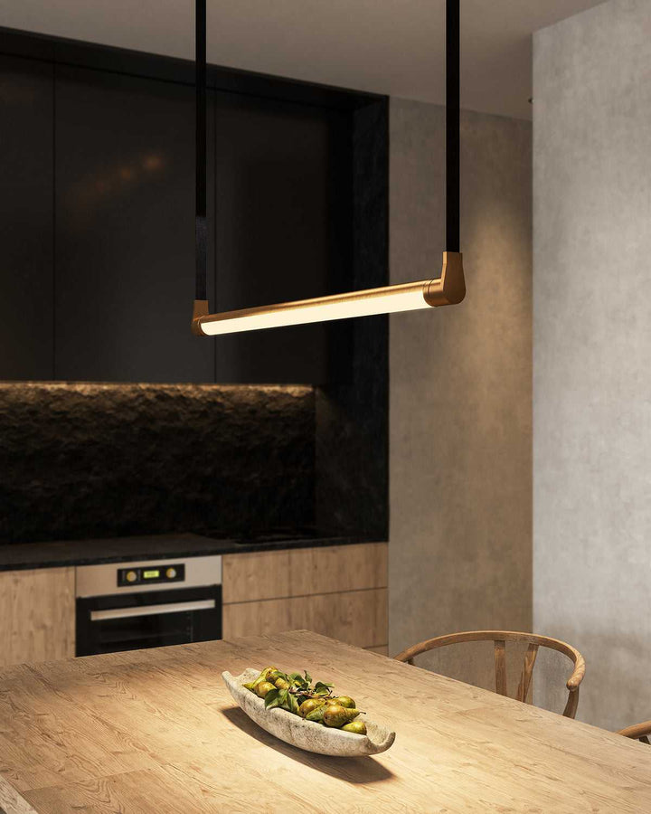Kuzco Canada - LP46841-VB-UNV - LED Linear Pendant - Laurence - Vintage Brass