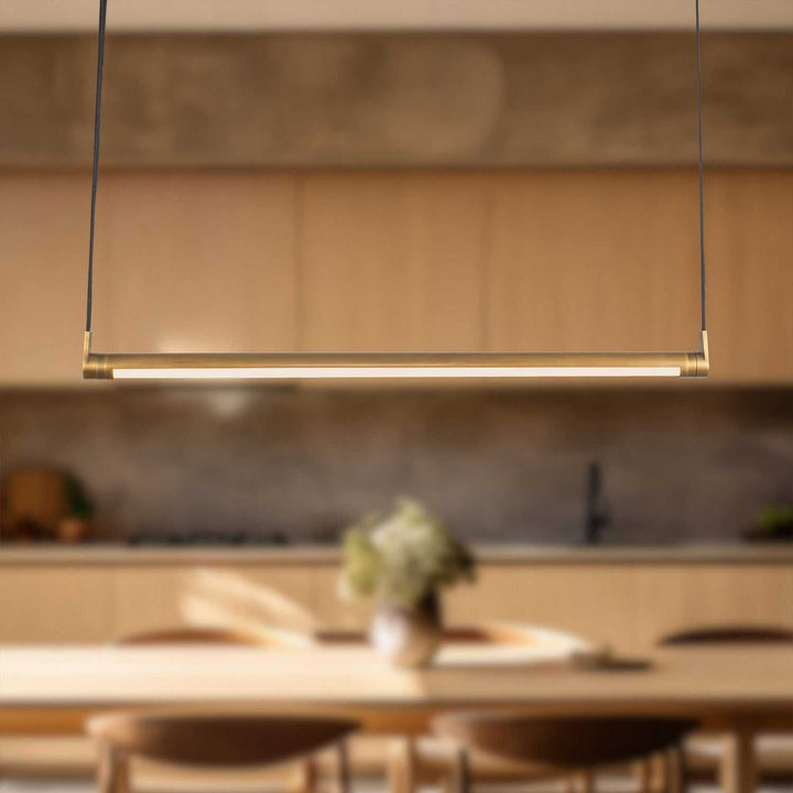 Kuzco Canada - LP46841-VB-UNV - LED Linear Pendant - Laurence - Vintage Brass