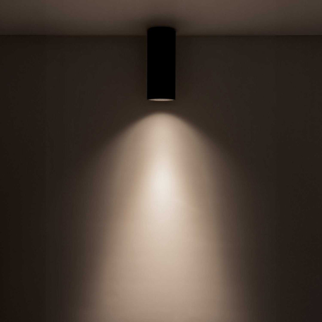 Kuzco Canada - LD3-FM08W14-3036-BK-UNV-010 - LED Flush Mount - Lorna - Black