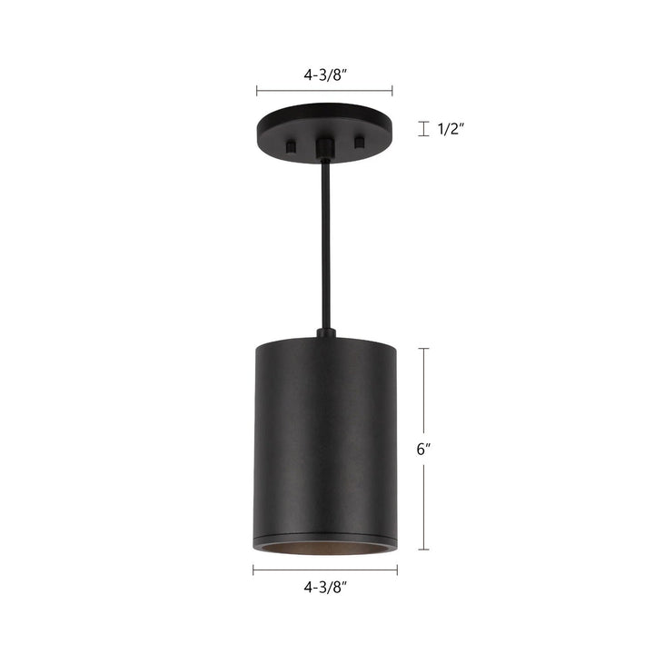 Kuzco Canada - LD4-PD06W18-3036-BK-UNV-010 - LED Pendant - Lorna - Black