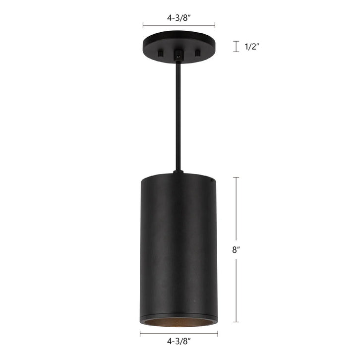 Kuzco Canada - LD4-PD08W20-3036-BK-UNV-010 - LED Pendant - Lorna - Black