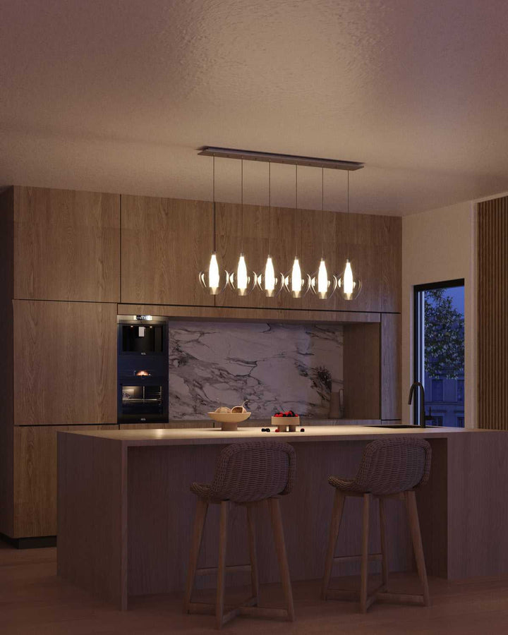 Kuzco Canada - MP3007CH-06 - LED Pendant - Victoria - Chrome