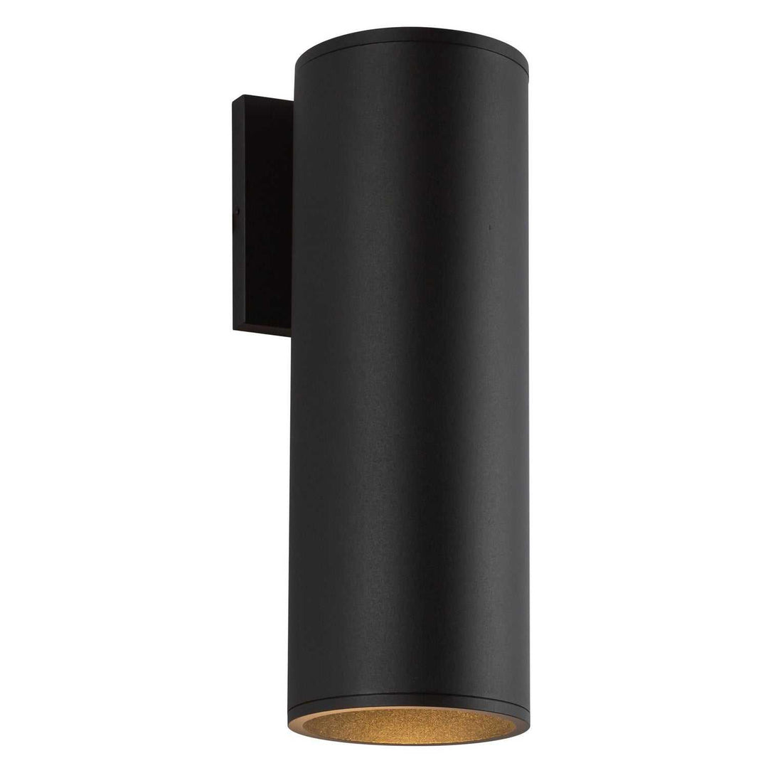 Kuzco Canada - LD4-WS12W24-3036-BK-UNV-010 - LED Outdoor Wall Sconce - Lorna - Black
