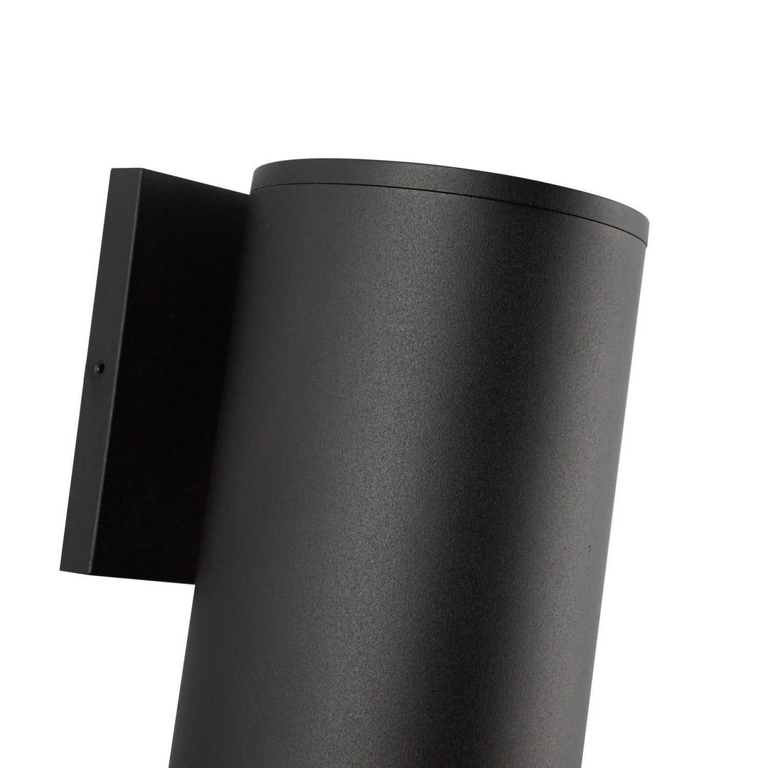 Kuzco Canada - LD4-WS12W24-3036-BK-UNV-010 - LED Outdoor Wall Sconce - Lorna - Black