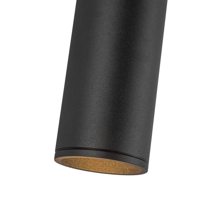Kuzco Canada - LD3-WS12W18-3036-BK-UNV-010 - LED Outdoor Wall Sconce - Lorna - Black