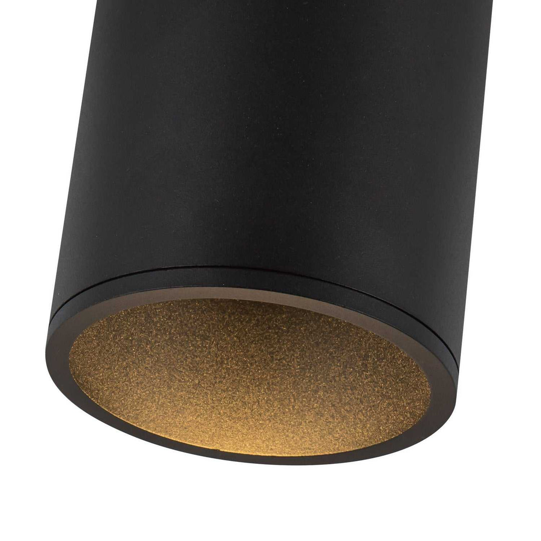 Kuzco Canada - LD4-FM08W20-3036-BK-UNV-010 - LED Flush Mount - Lorna - Black