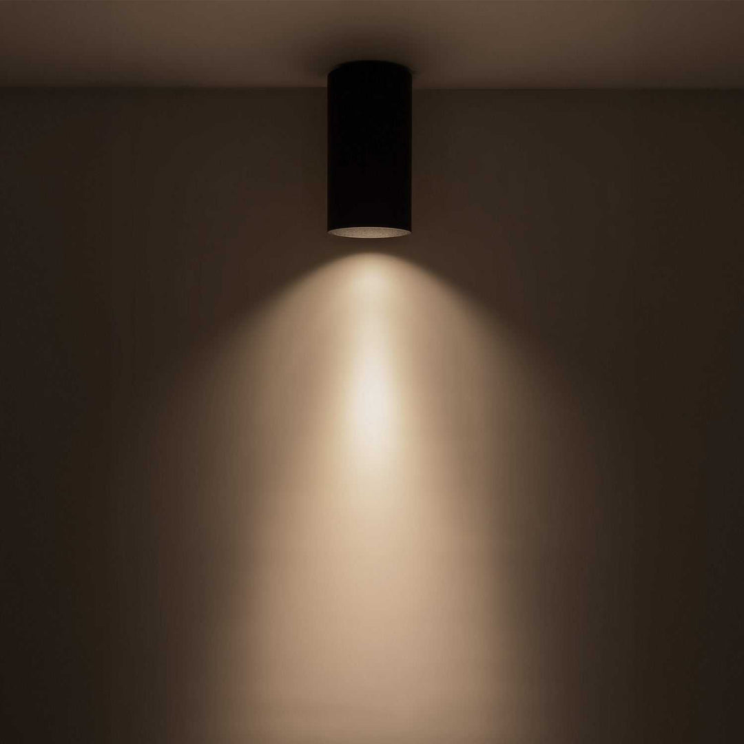 Kuzco Canada - LD4-FM08W20-3036-BK-UNV-010 - LED Flush Mount - Lorna - Black