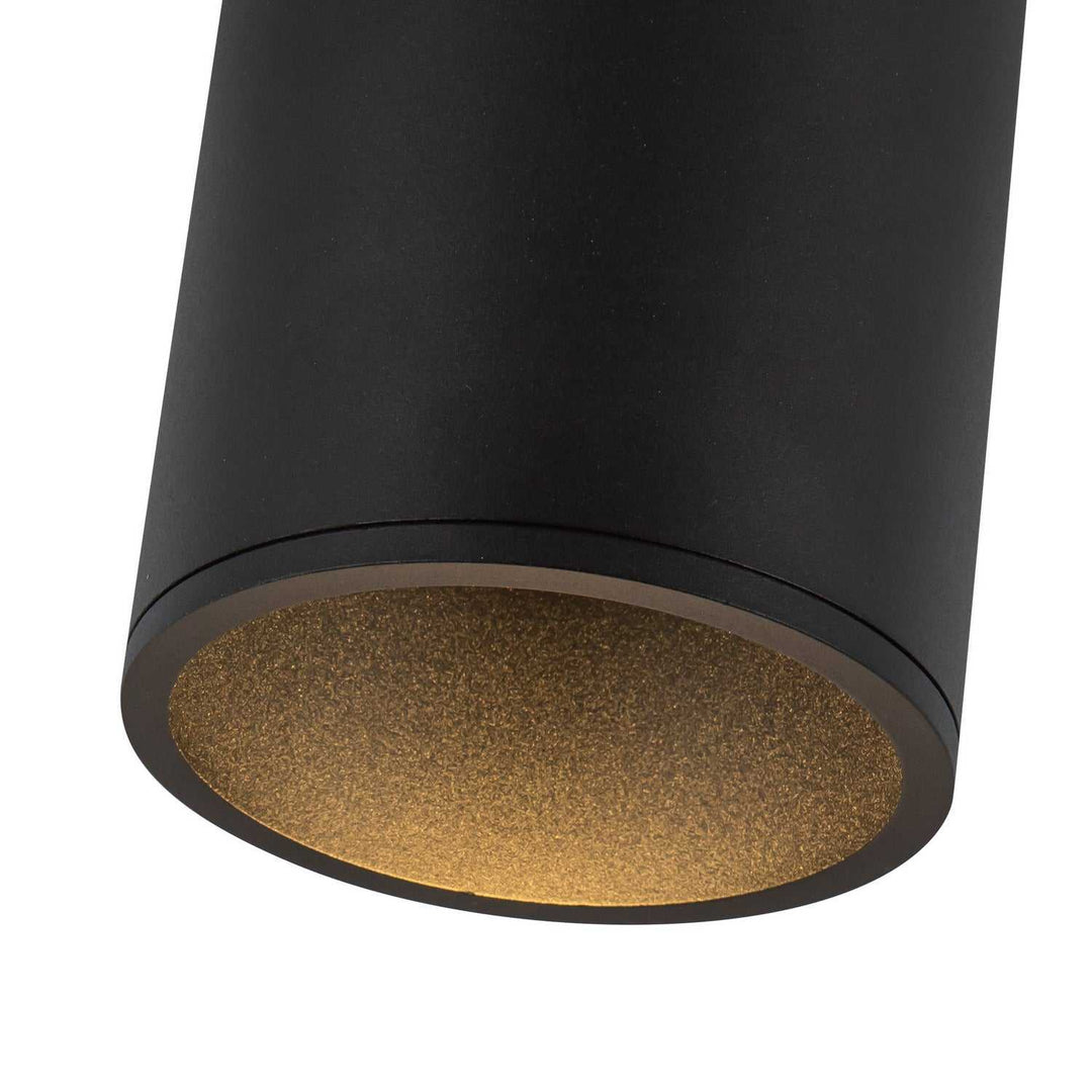Kuzco Canada - LD4-FM12W24-3036-BK-UNV-010 - LED Flush Mount - Lorna - Black