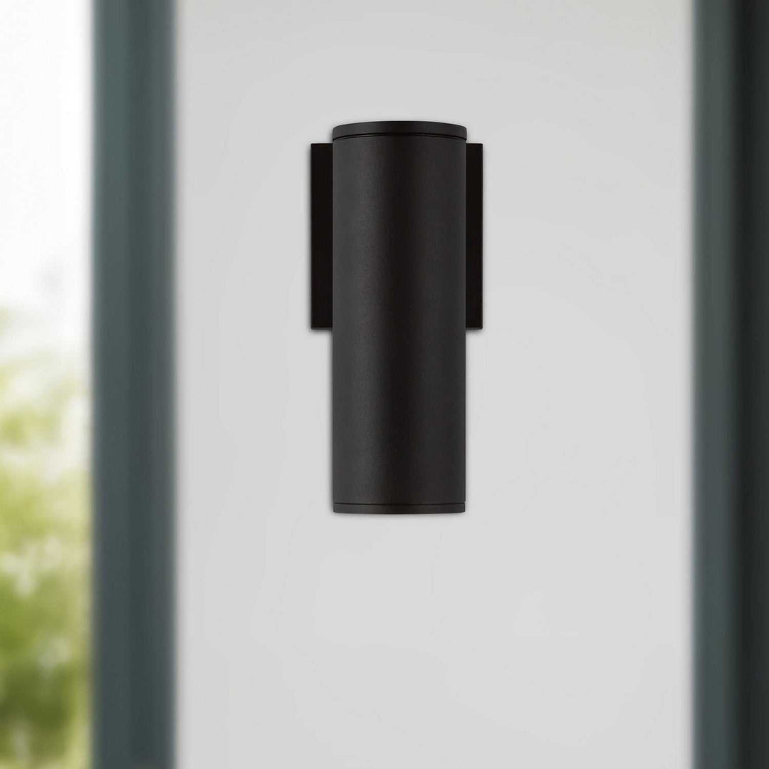 Kuzco Canada - LD3-WS09W14-3036-BK-UNV-010 - LED Outdoor Wall Sconce - Lorna - Black