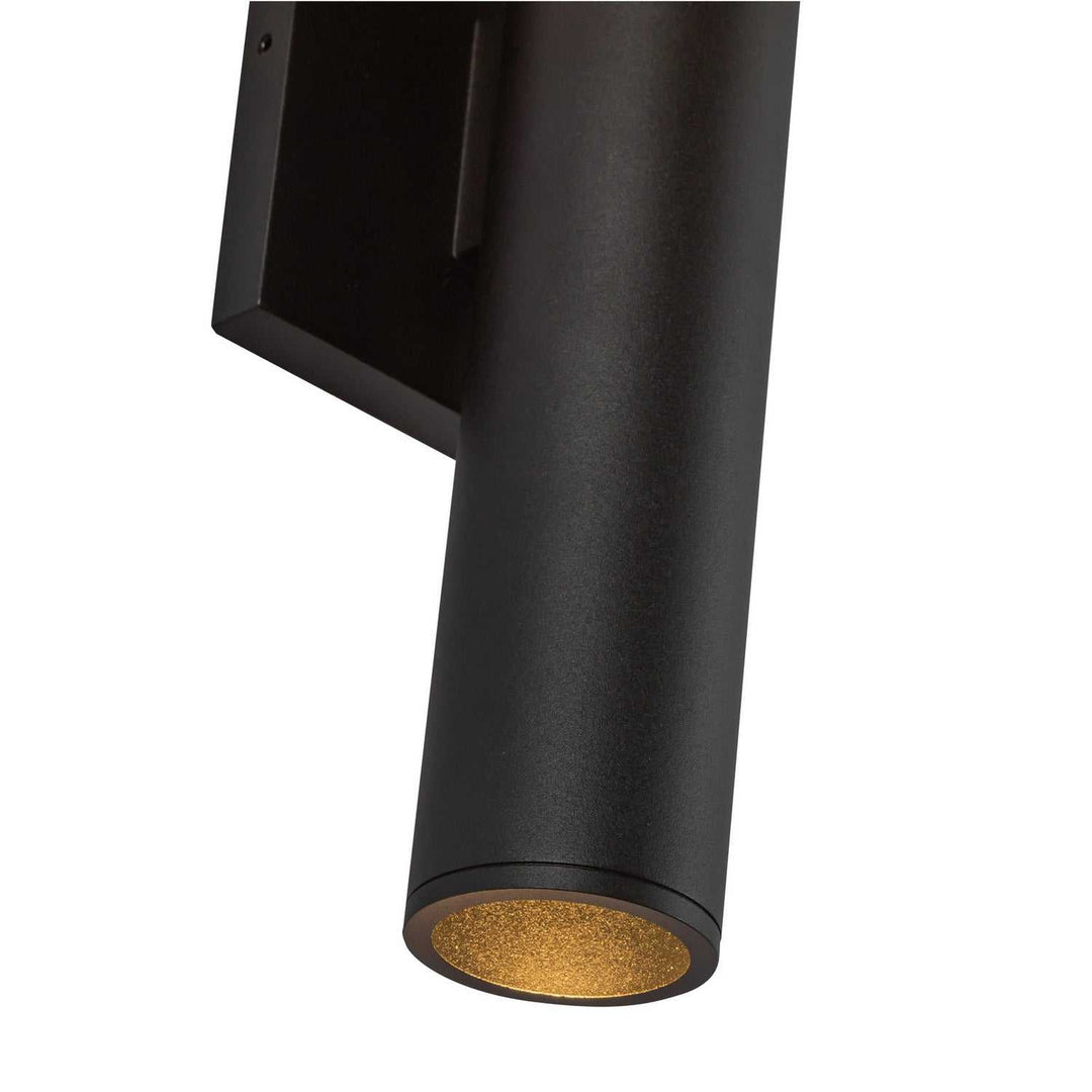 Kuzco Canada - LD2-WS09W10-3036-BK-UNV-010 - LED Outdoor Wall Sconce - Lorna - Black