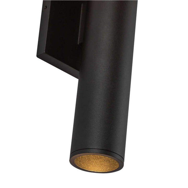 Kuzco Canada - LD2-WS09W10-3036-BK-UNV-010 - LED Outdoor Wall Sconce - Lorna - Black