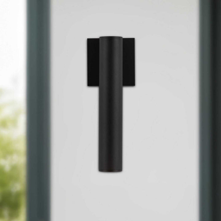 Kuzco Canada - LD2-WS12W12-3036-BK-UNV-010 - LED Outdoor Wall Sconce - Lorna - Black
