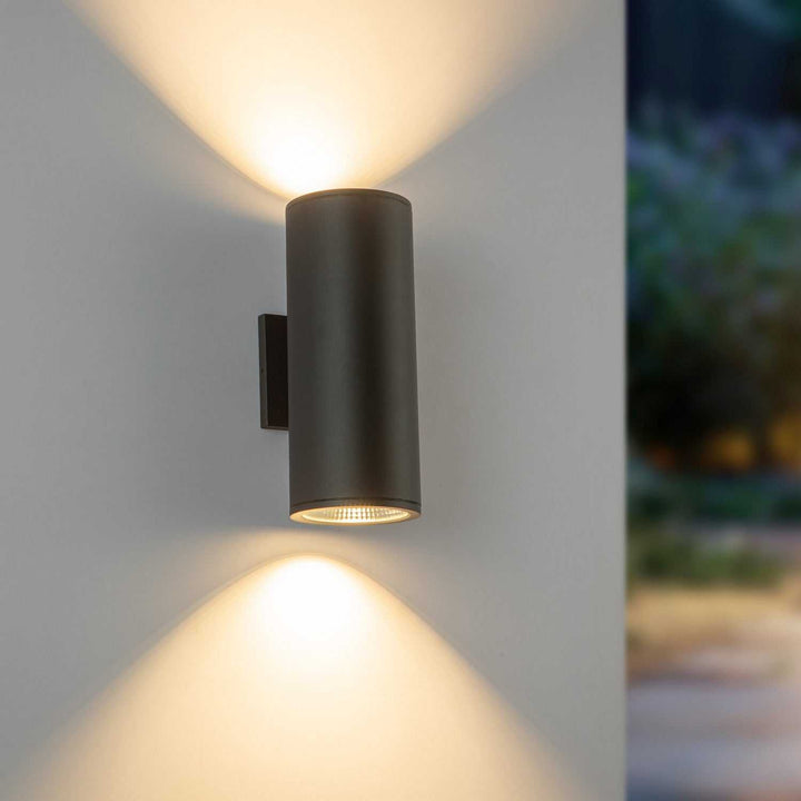 Kuzco Canada - EW265212-BK - LED Outdoor Wall Sconce - Nordic - Black