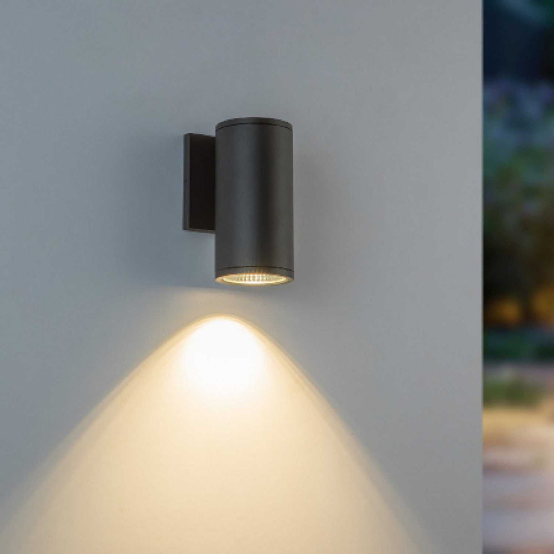 Kuzco Canada - EW264107-BK - LED Outdoor Wall Sconce - Nordic - Black