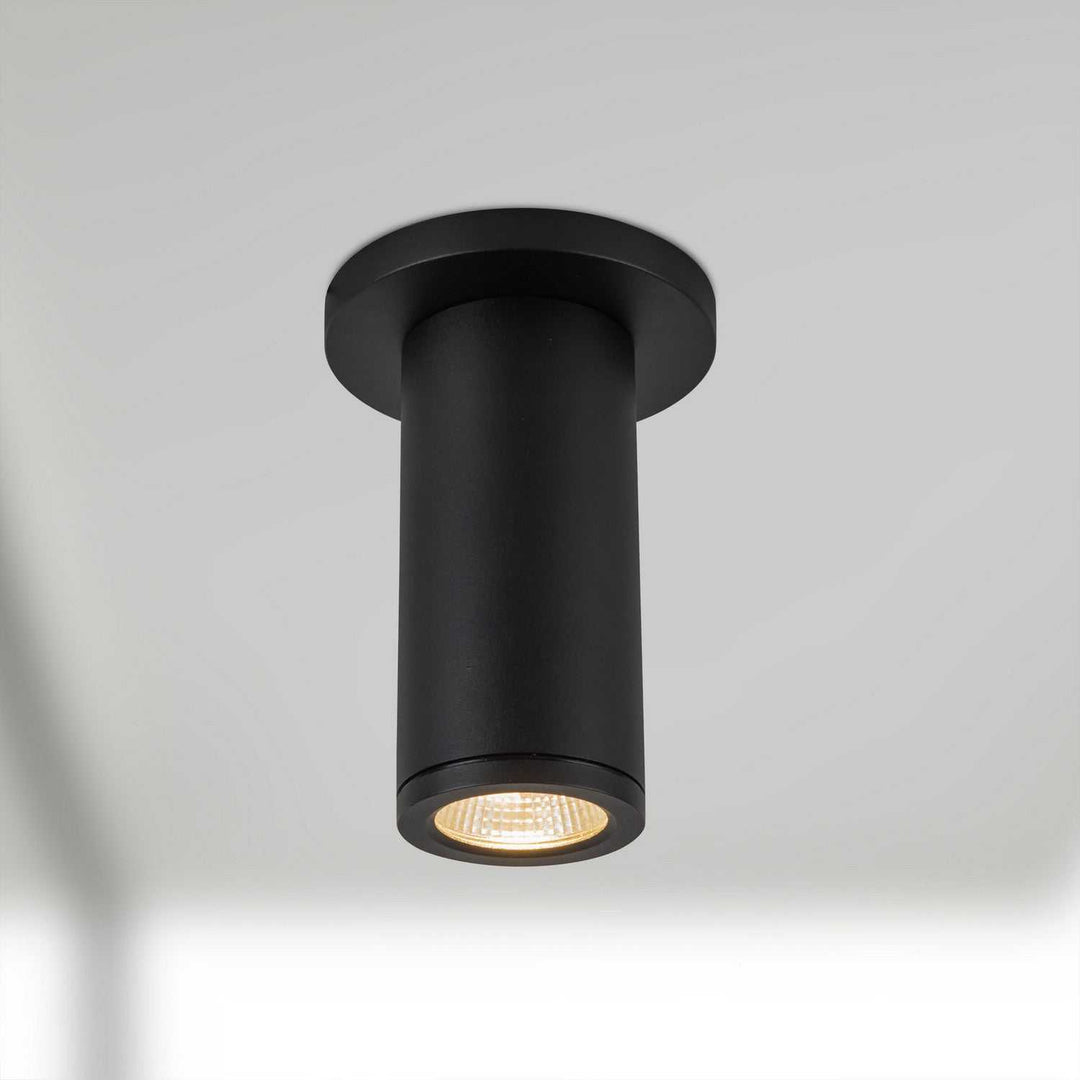 Kuzco Canada - EC262106-BK - LED Outdoor Ceiling Mount - Nordic - Black