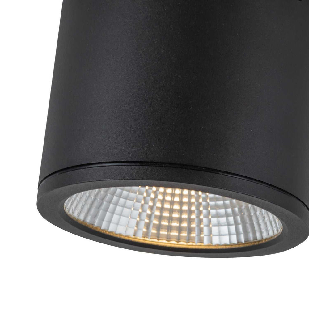 Kuzco Canada - EC265104-BK - LED Outdoor Ceiling Mount - Nordic - Black