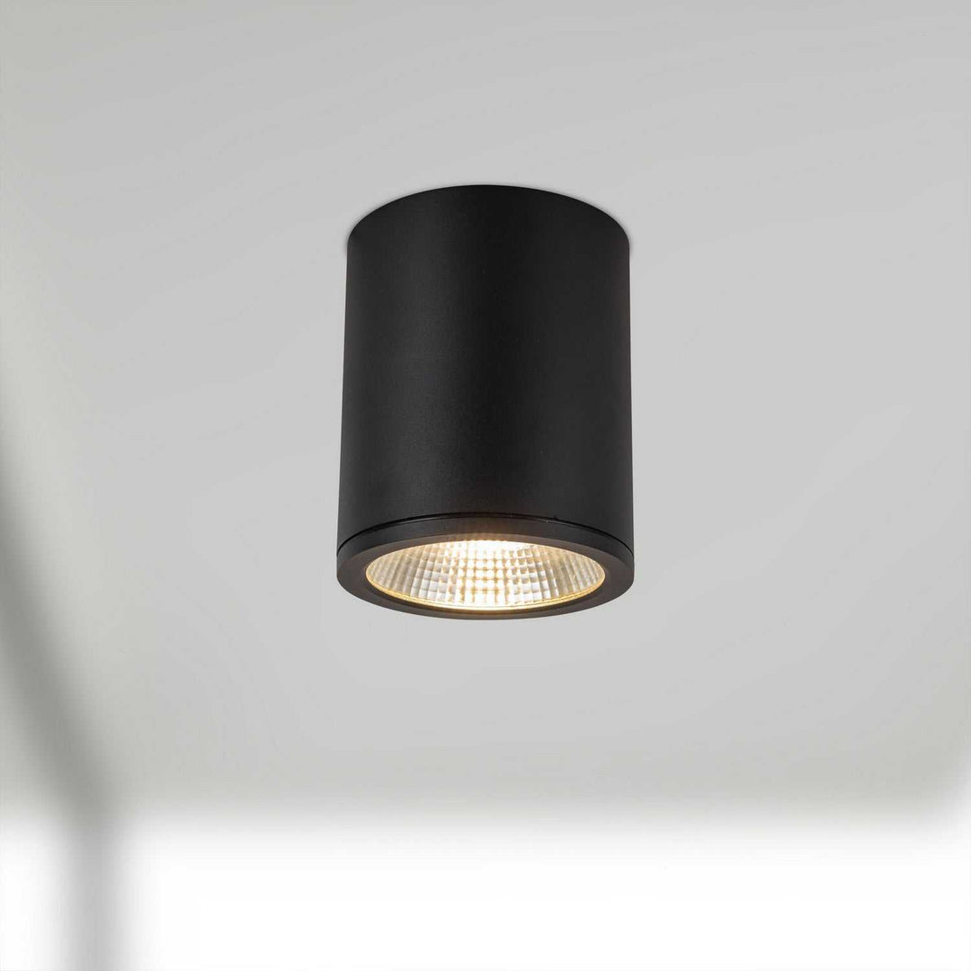 Kuzco Canada - EC265106-BK - LED Outdoor Ceiling Mount - Nordic - Black