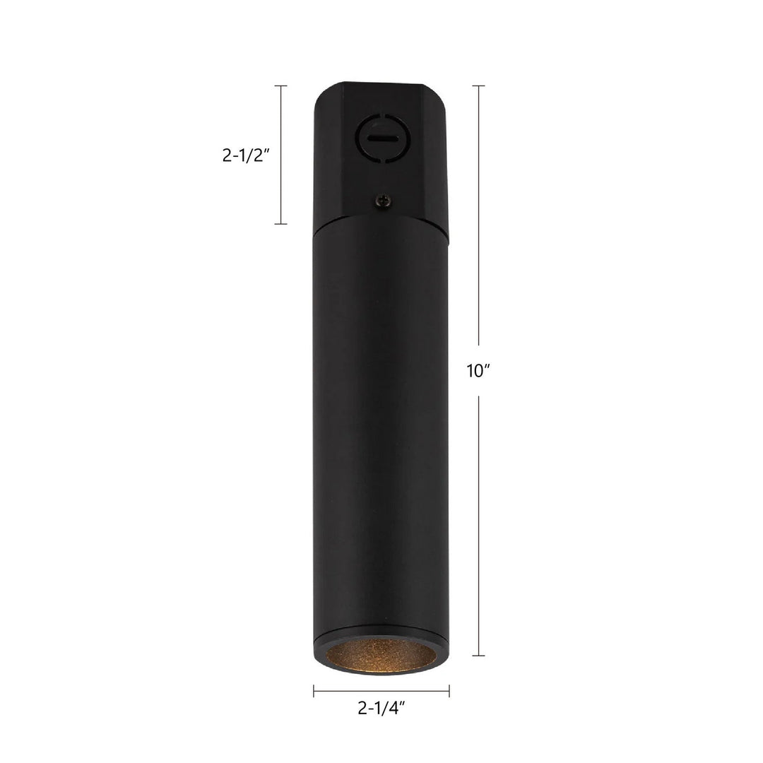 Kuzco Canada - LD2-CC08W10-3036-BK-UNV-010 - LED Ceiling Mount - Lorna - Black