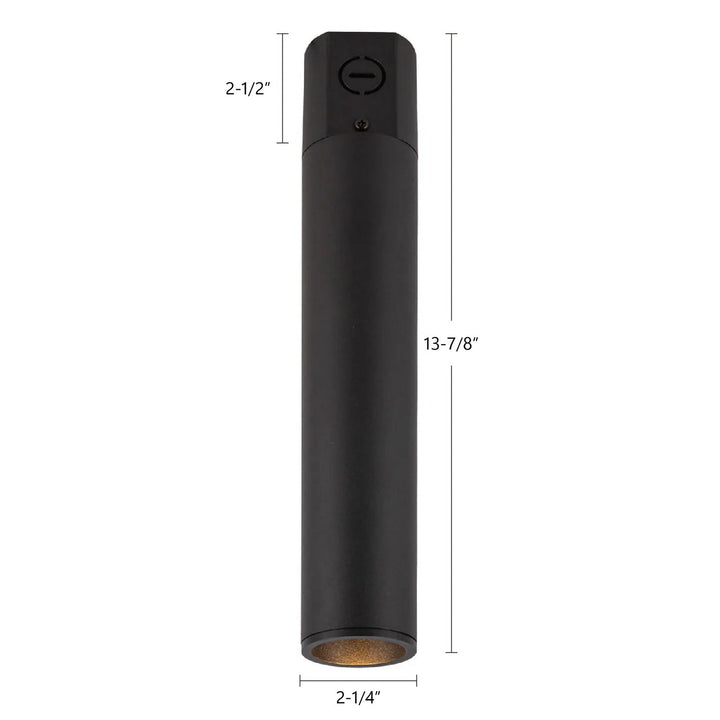 Kuzco Canada - LD2-CC12W12-3036-BK-UNV-010 - LED Ceiling Mount - Lorna - Black