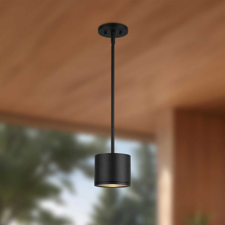 Kuzco Canada - EP265104-BK - LED Outdoor Pendant - Nordic - Black