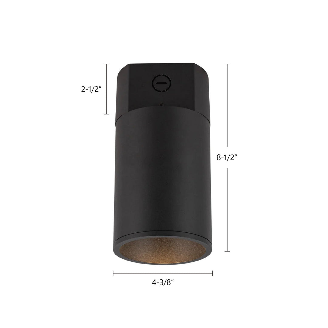Kuzco Canada - LD4-CC06W18-3036-BK-UNV-010 - LED Ceiling Mount - Lorna - Black