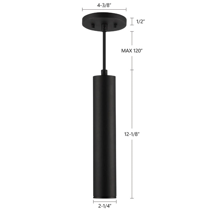 Kuzco Canada - LD2-PD12W12-3036-BK-UNV-010 - LED Pendant - Lorna - Black