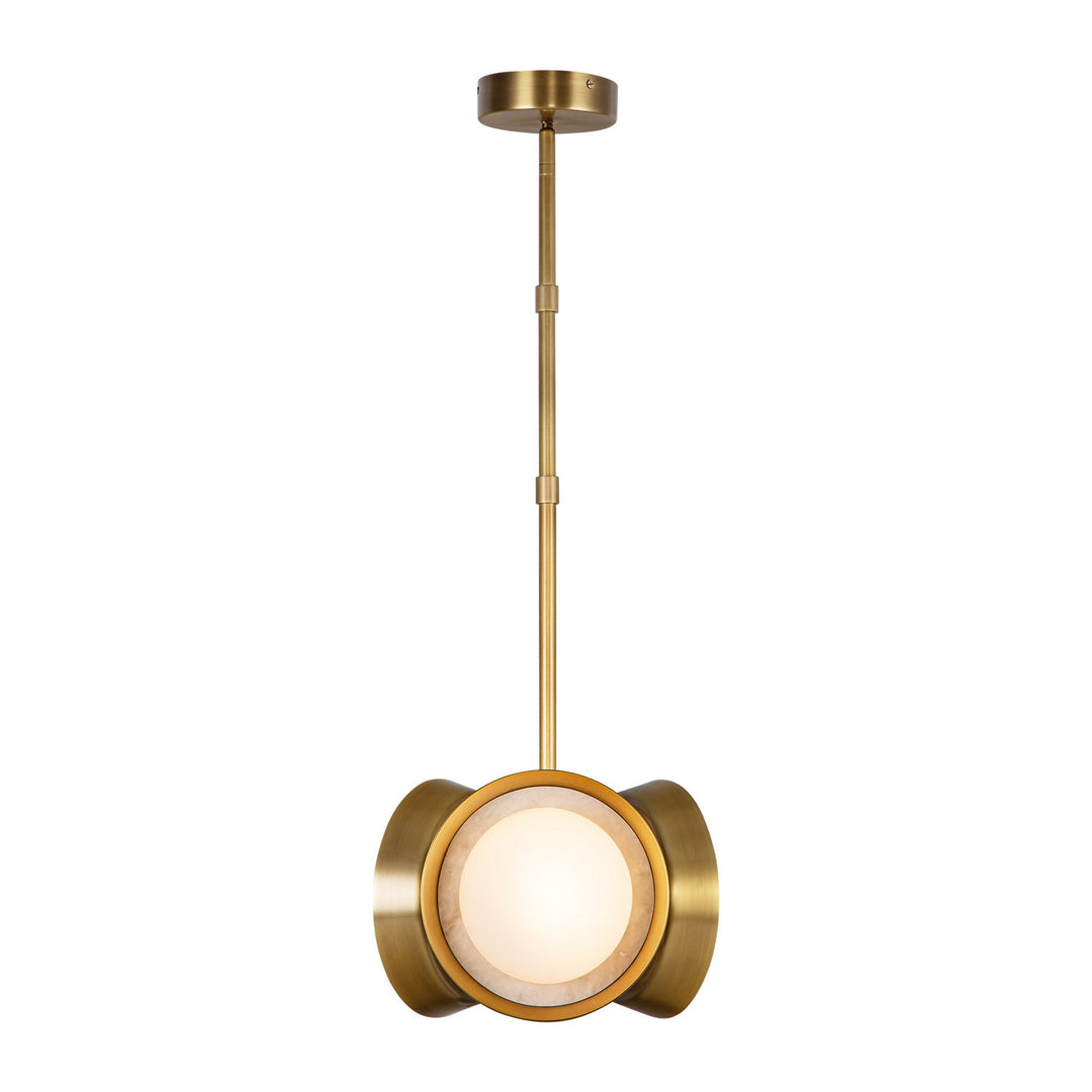 Alora Canada - PD320313VB-UNV - LED Pendant - Alonso - Vintage Brass