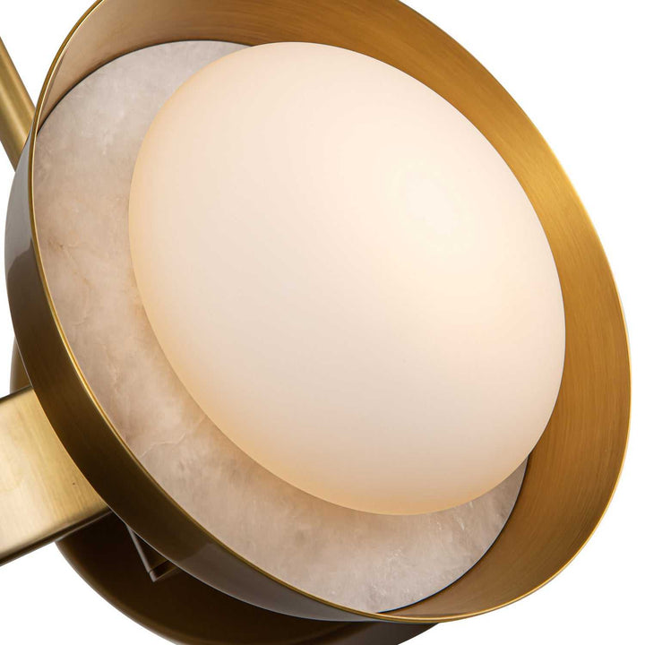 Alora Canada - PD320313VB-UNV - LED Pendant - Alonso - Vintage Brass