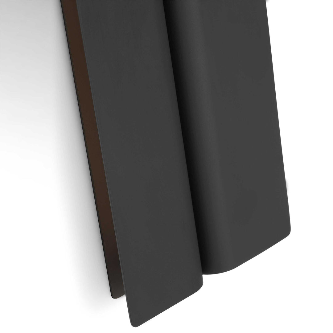 Cloak LED Vanity in Nightshade Black Visual Comfort Modern