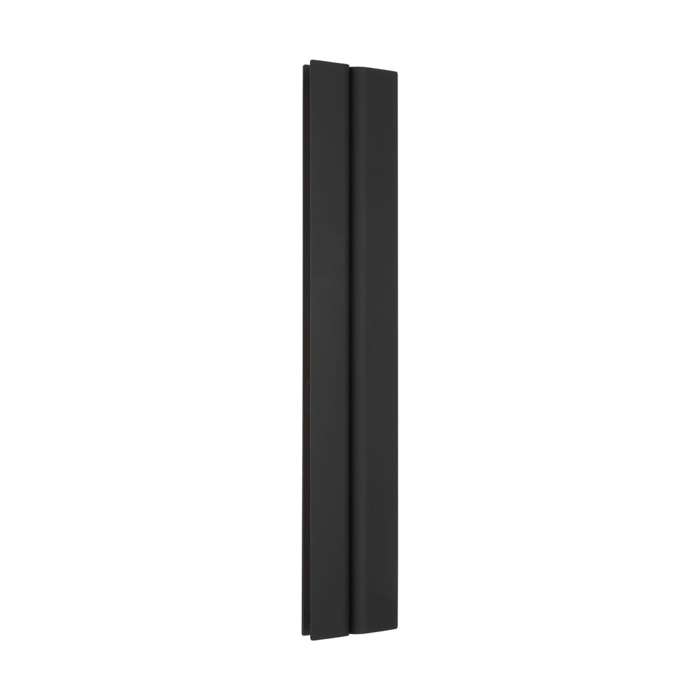 Cloak LED Vanity in Nightshade Black Visual Comfort Modern