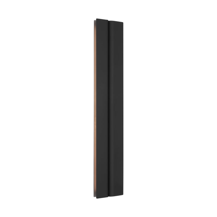 Cloak LED Vanity in Nightshade Black Visual Comfort Modern