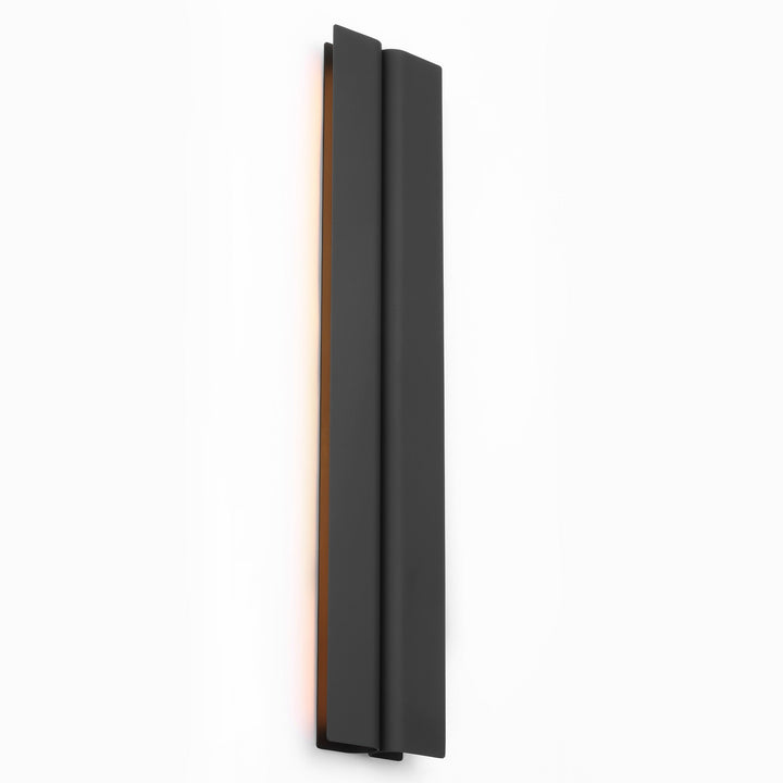 Cloak LED Vanity in Nightshade Black Visual Comfort Modern
