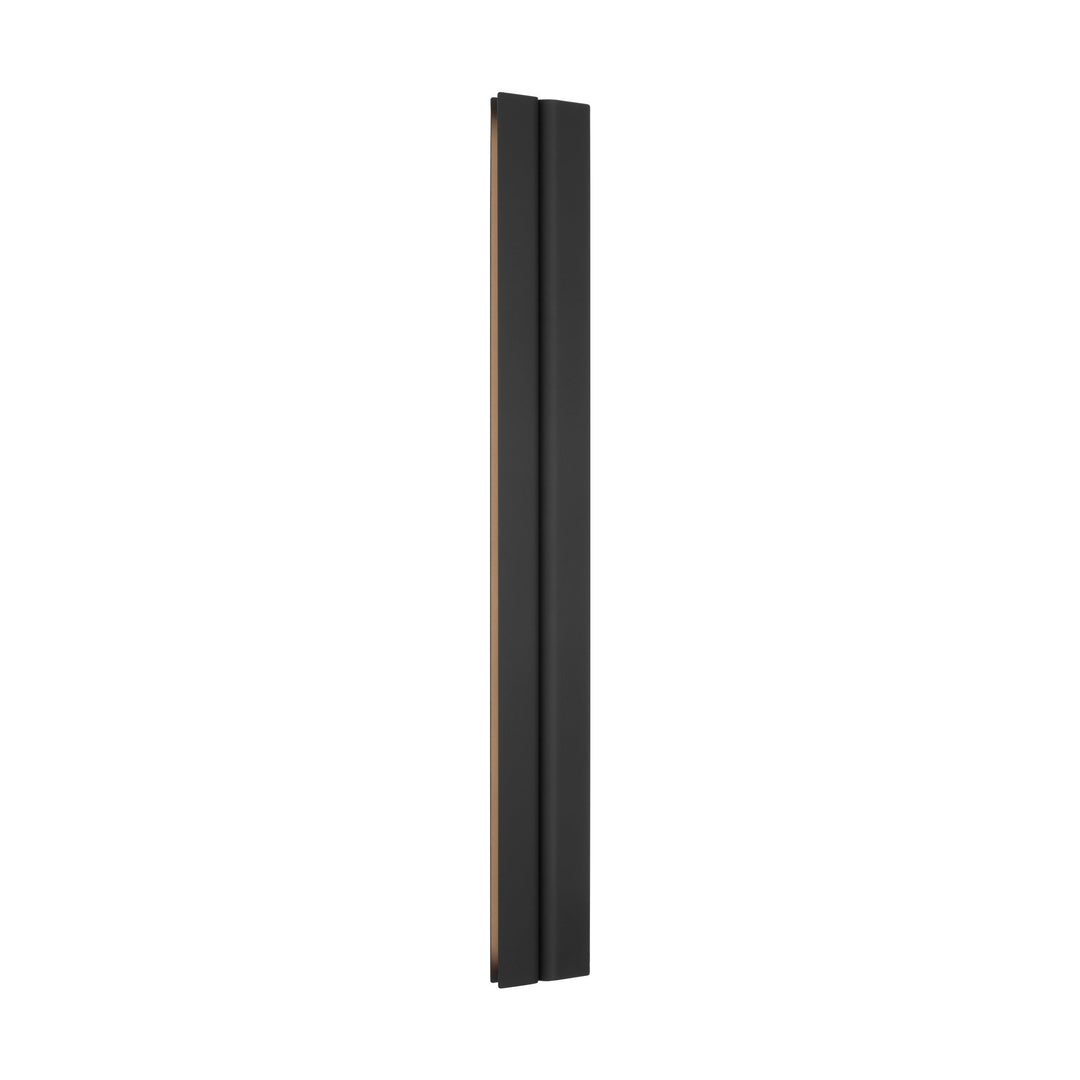 Cloak LED Vanity in Nightshade Black Visual Comfort Modern