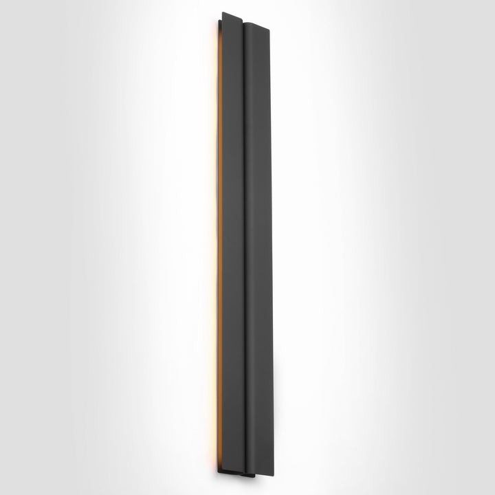 Cloak LED Vanity in Nightshade Black Visual Comfort Modern