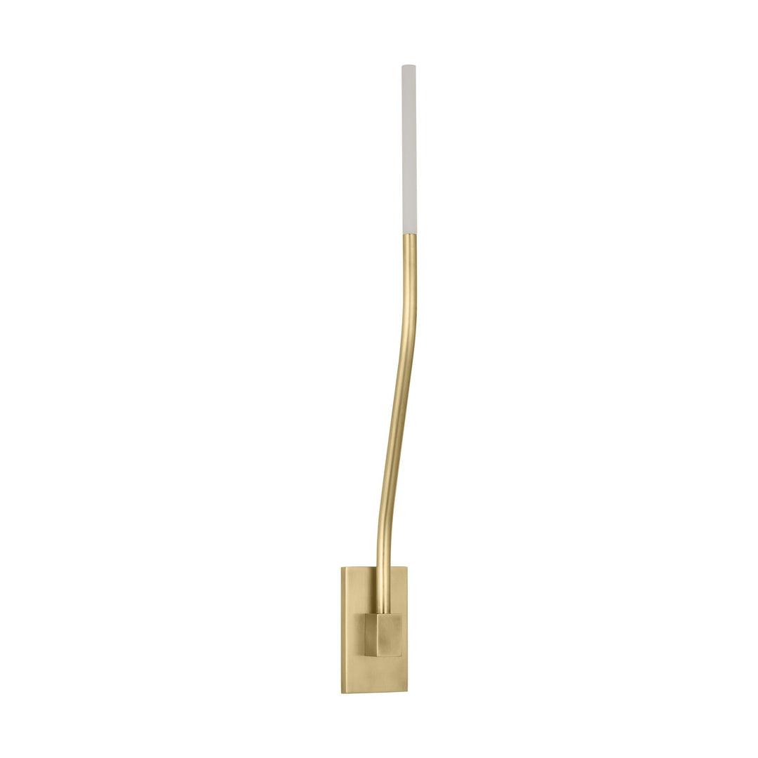 Lajos LED Wall Sconce in Hand-Rubbed Antique Brass Visual Comfort Modern