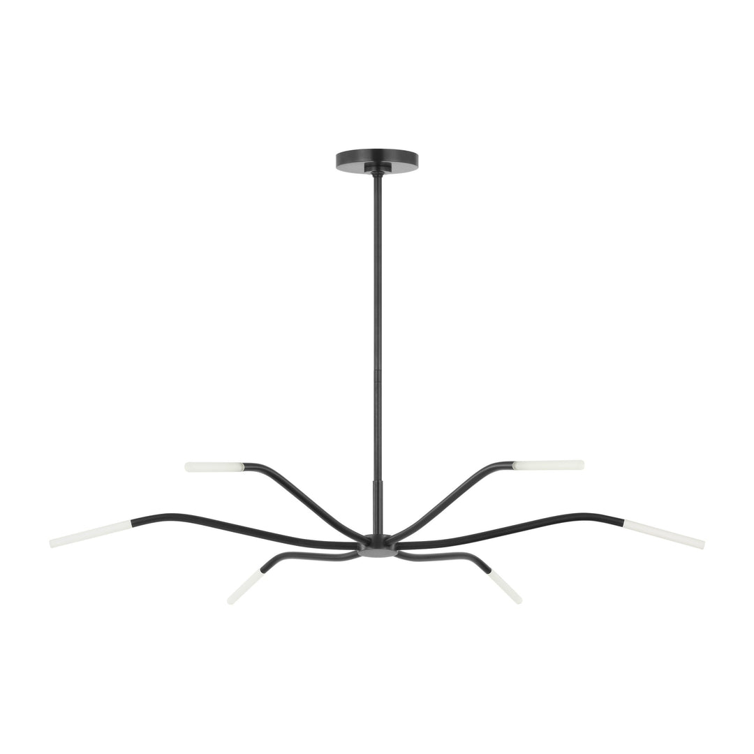 Lajos LED Chandelier in Bronze Visual Comfort Modern