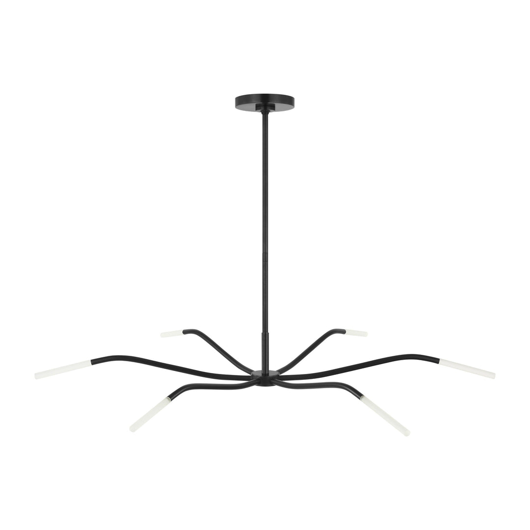 Lajos LED Chandelier in Bronze Visual Comfort Modern