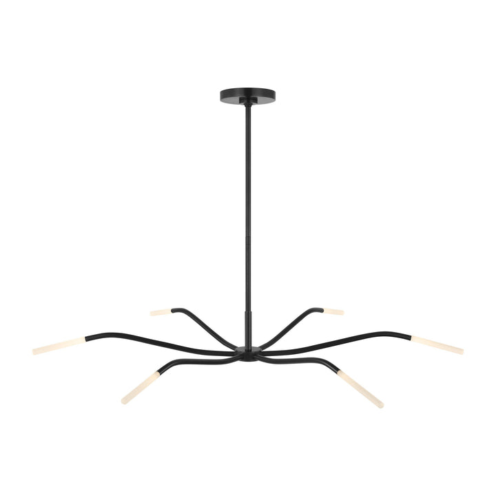Lajos LED Chandelier in Bronze Visual Comfort Modern