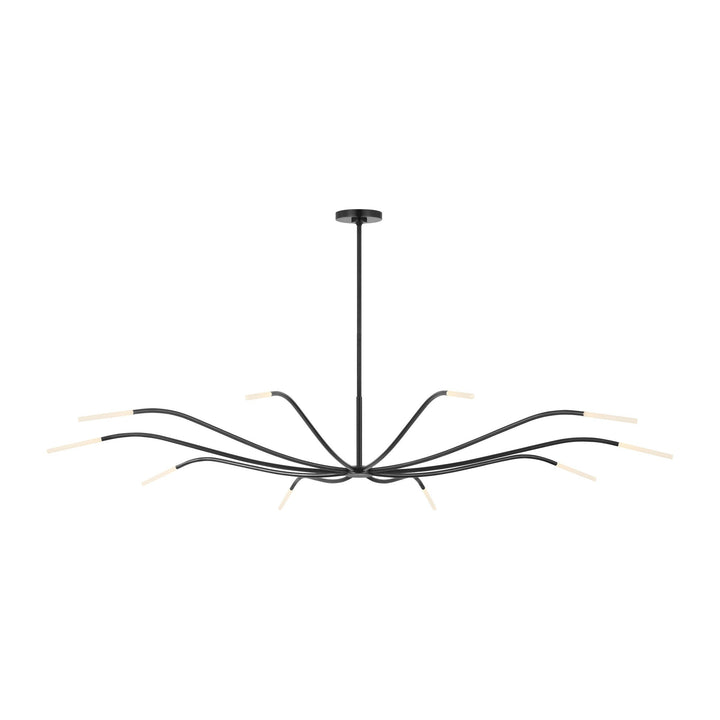 Lajos LED Chandelier in Bronze Visual Comfort Modern