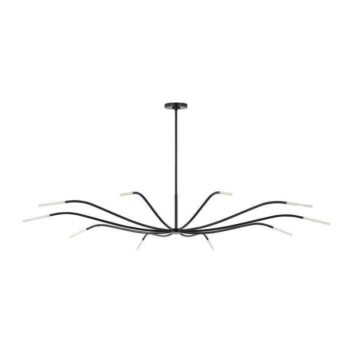 Lajos LED Chandelier in Bronze Visual Comfort Modern