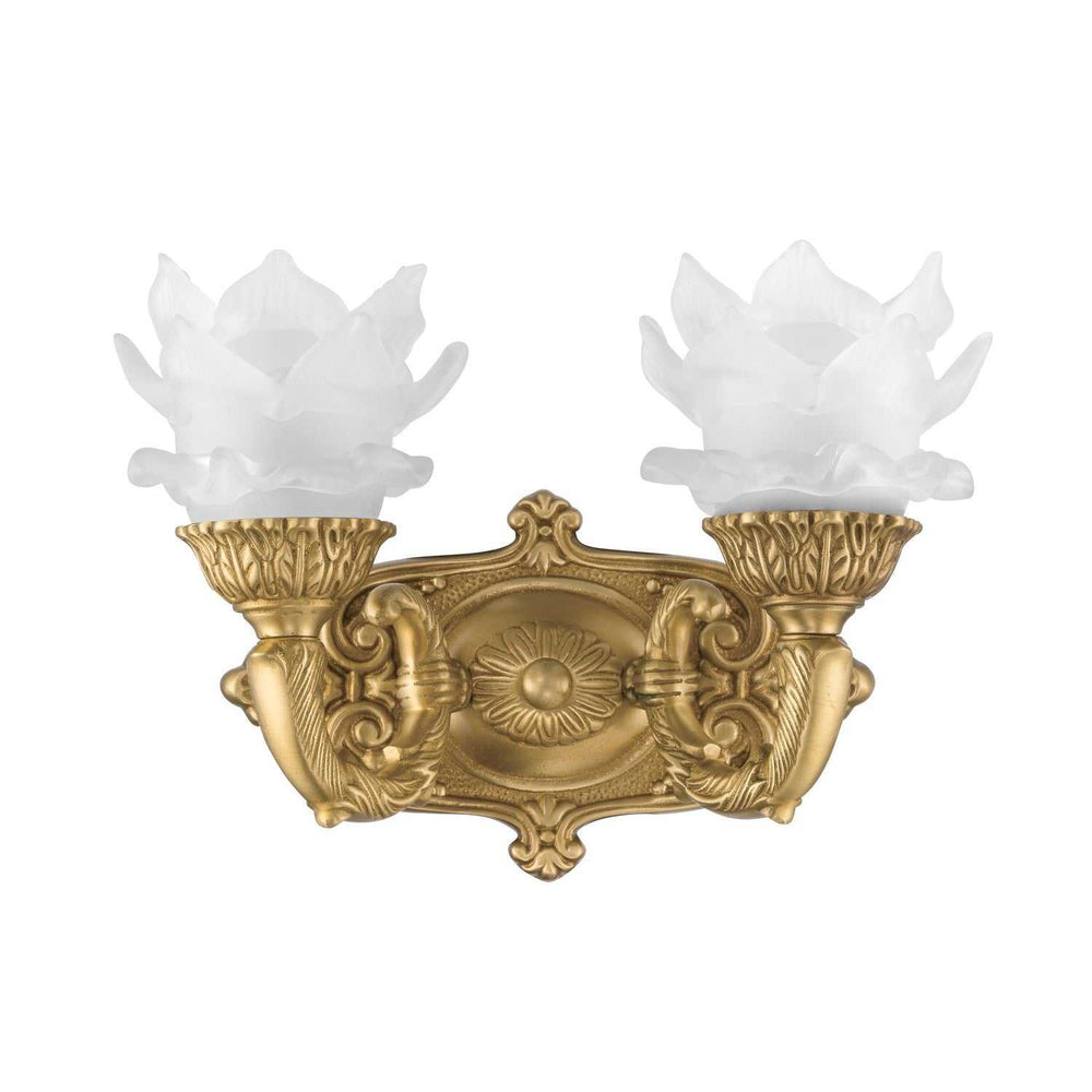 Crystorama - 5222-AG - Two Light Wall Sconce - Mayfield - Aged Brass