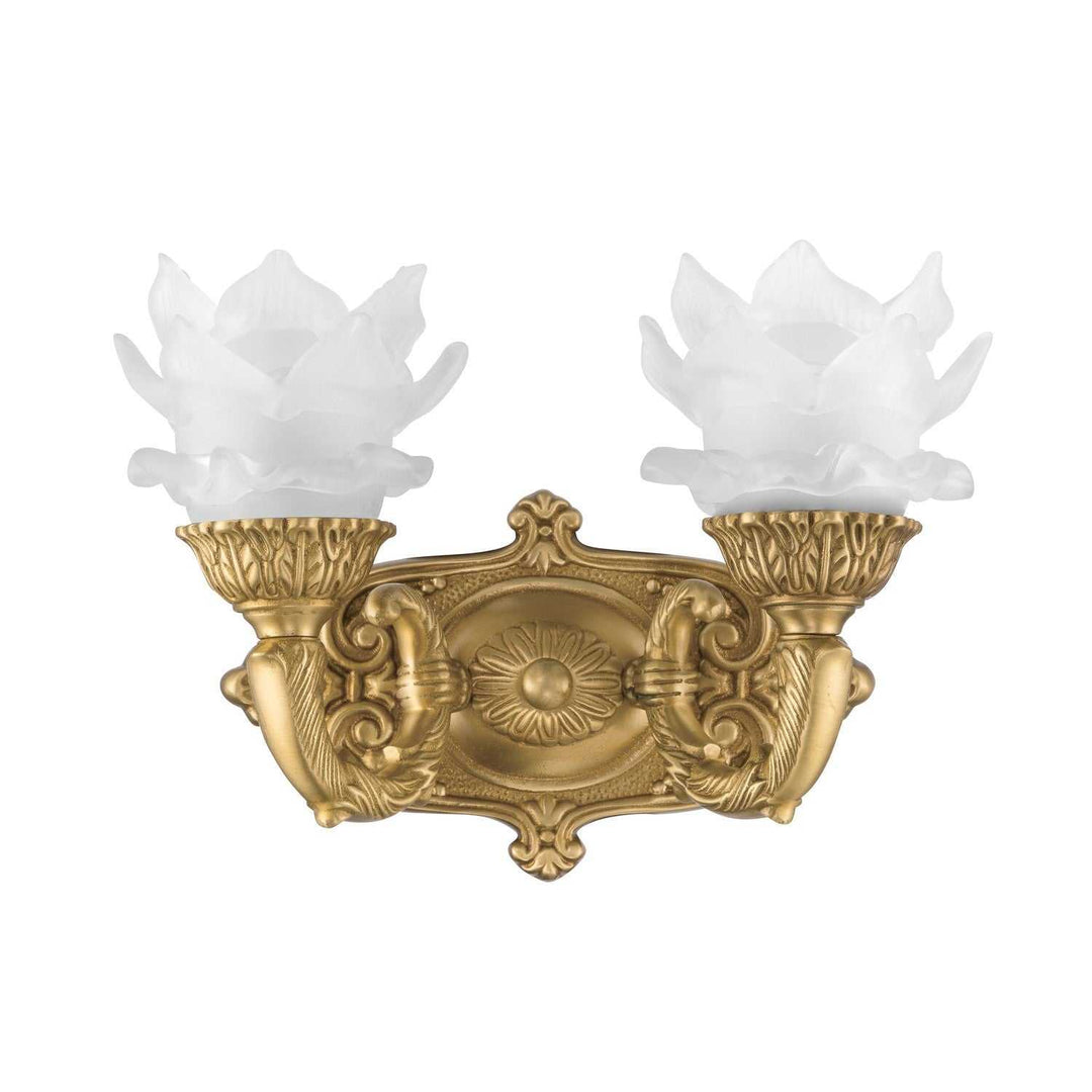 Crystorama - 5222-AG - Two Light Wall Sconce - Mayfield - Aged Brass